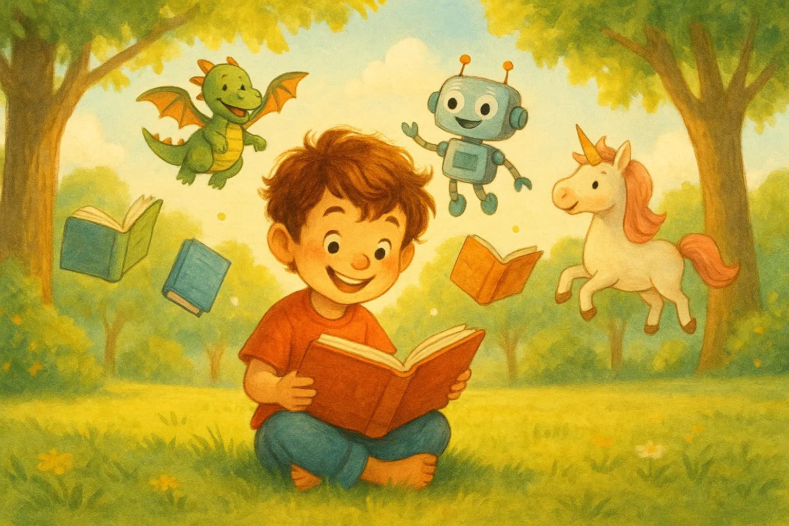 Child reading